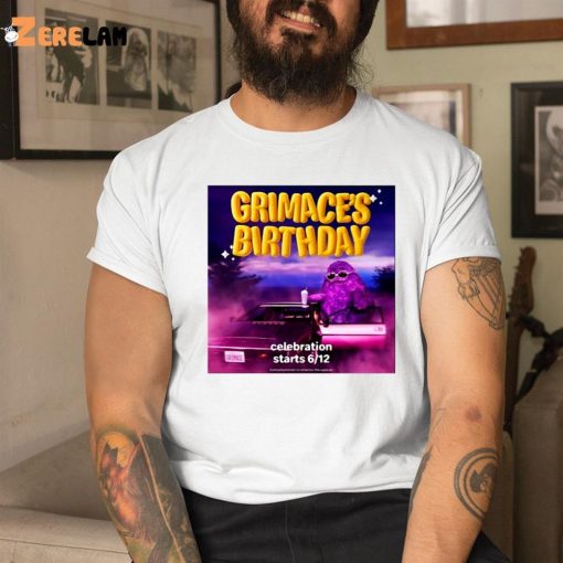 Happy Birthday Grimace Shirt