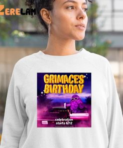 Happy Birthday Grimace Shirt 3 1