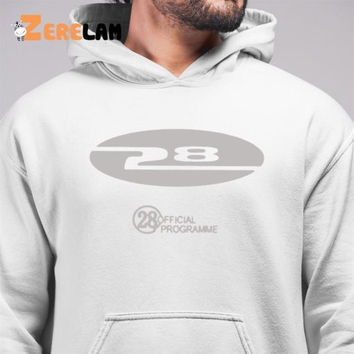 Louis tomlinson 28 Official Programme Hoodie