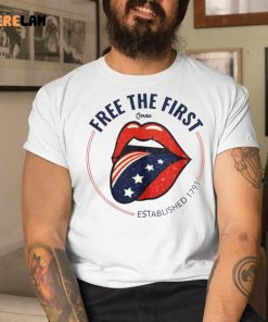 Heather Mullins Free The First Tpusa Established 1791 Shirt