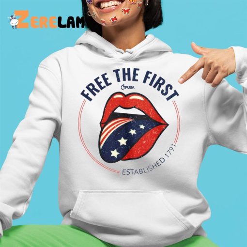 Heather Mullins Free The First Tpusa Established 1791 Shirt