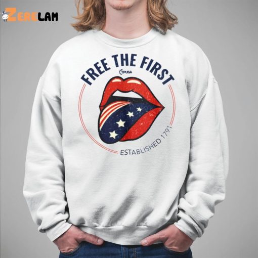 Heather Mullins Free The First Tpusa Established 1791 Shirt
