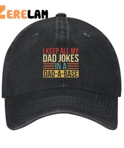 I Keep All My Dad Jokes In A Dad a base Hat 1