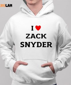 I Love Zack Snyder Shirt Unbiased Snyder Fan 2 1