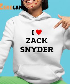 I Love Zack Snyder Shirt Unbiased Snyder Fan 4 1