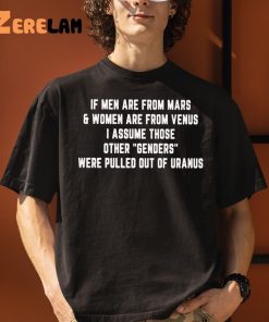 If Men Are From Mars And Women Are From Venus Shirt