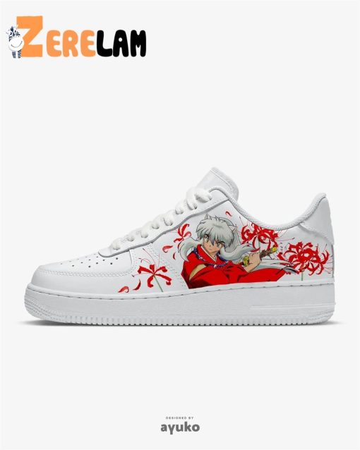 Inuyasha Red Spider Lily Air F1 Anime Shoes