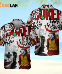 Joker Why So Serious Hawaiian Shirt