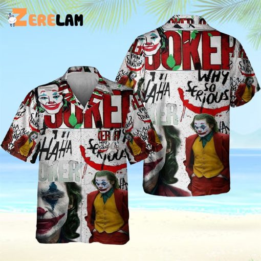 Joker Why So Serious Hawaiian Shirt