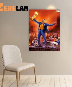 Jokic Joker Nuggets Win Their First Nba Poster Canvas