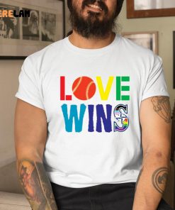 Julio Rodriguez Love Wins Shirt