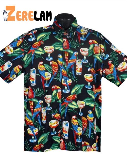 Key West Parrot Hawaiian Shirt