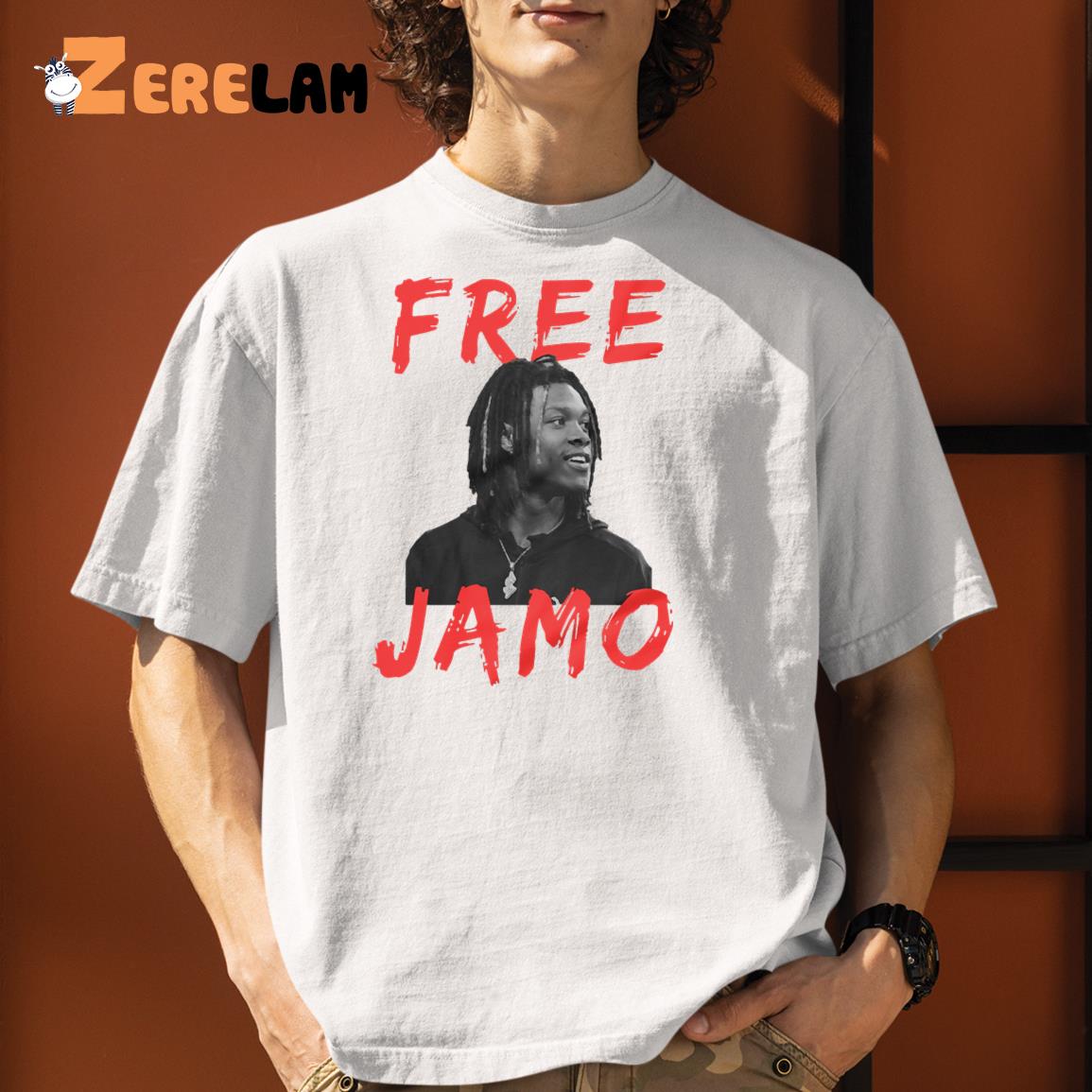 Lions S Kerby Joseph Free Jamo shirt 1