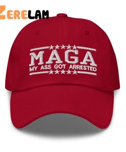MAGA My Ass Got Arrested Hat