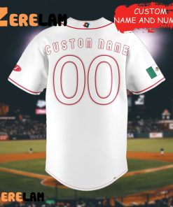 Mexico Baseball White 2023 World Baseball Classic Replica Jersey 3