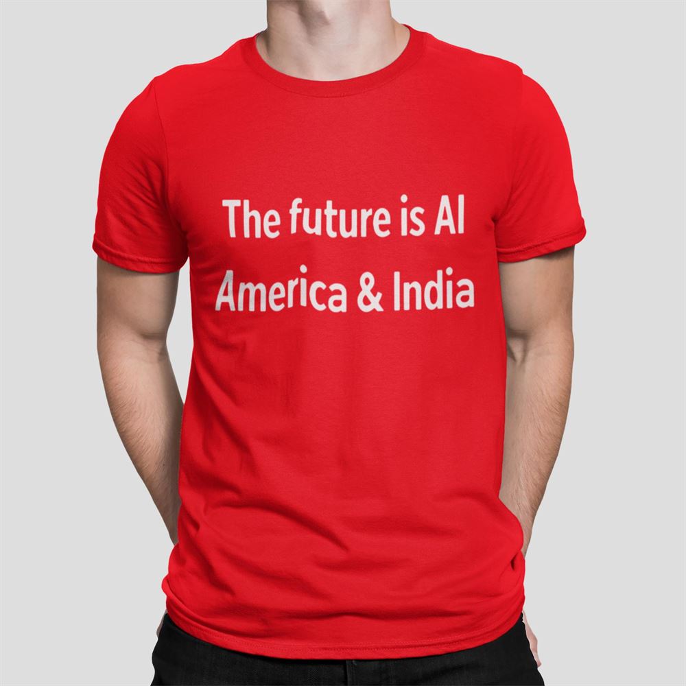 The Future Is Ai America And India Shirt - Zerelam