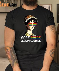 More Pride Less Prejudice Lgbt Shirt 1