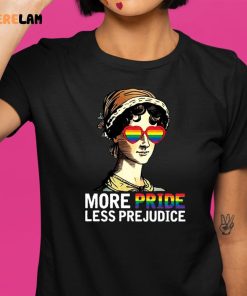 More Pride Less Prejudice Lgbt Shirt 1 1