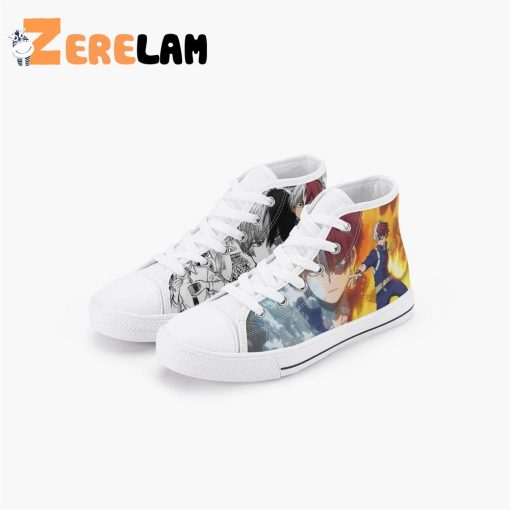 My Hero Academia Todoroki Kids A-Star High Anime Shoes