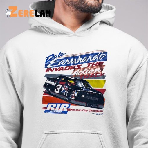 Nascar Racing Dale Earnhardt Invades the action Track Shirt