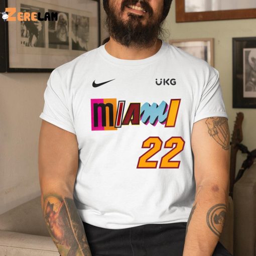 Pogba Butler 22 Miami Heat Shirt