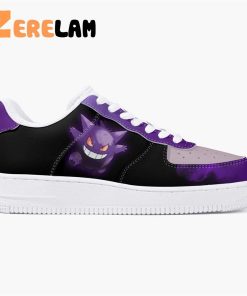 Pokemon Gengar Haunter Ghastly Air F1 Low Anime Shoes 2