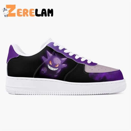 Pokemon Gengar Haunter Ghastly Air F1 Low Anime Shoes