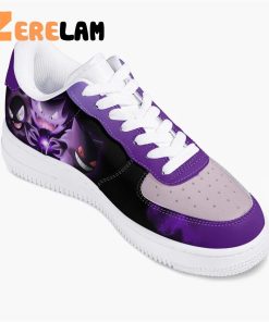 Pokemon Gengar Haunter Ghastly Air F1 Low Anime Shoes 3