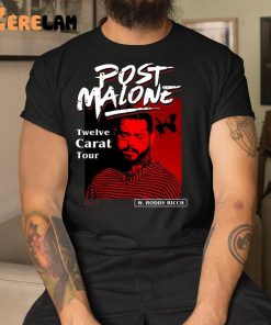Post Malone Twelve Carat Tour Shirt