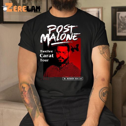 Post Malone Twelve Carat Tour Shirt