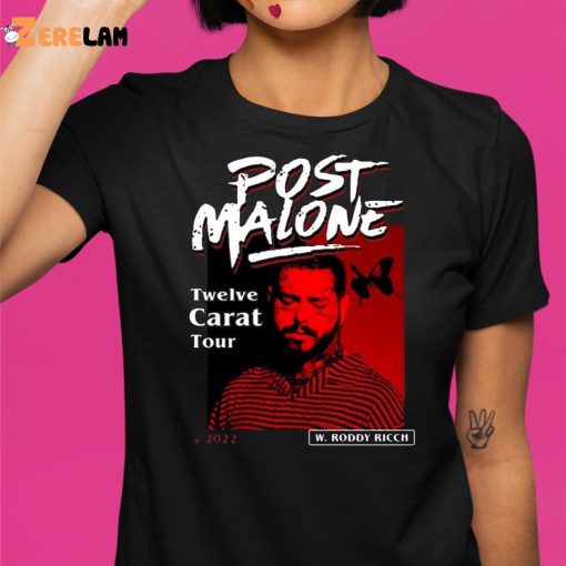 Post Malone Twelve Carat Tour Shirt