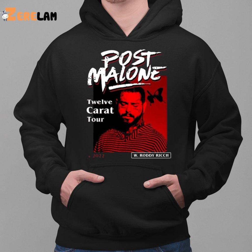 Post Malone Twelve Carat Tour Shirt - Zerelam