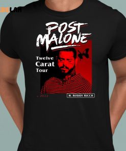 Post Malone Twelve Carat Tour Shirt 8 1