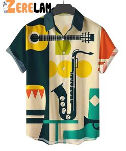 Printed Vacation Hawaiian Shirt