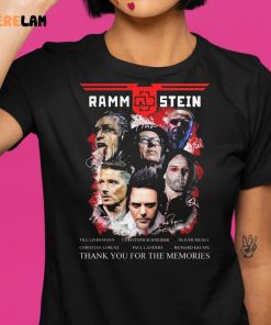 Rammstein Thank You For The Memories Shirt 1 1