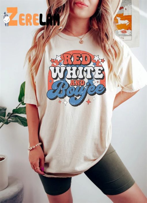 Red White and Boujee 4th Of july shirt