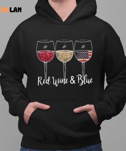 Red Wine And Blue 4th of July Shirt 2 1