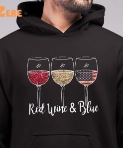 Red Wine And Blue 4th of July Shirt 6 1