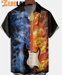 Rise Music Element Fashion Hawaiian Shirt