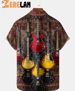 Rock Guitar Casual Hawaiian Shirt 2