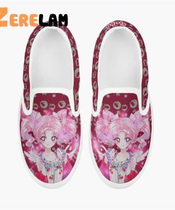 Sailor Moon Chibiusa Kids Slipons Anime Shoes