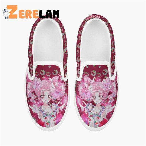 Sailor Moon Chibiusa Kids Slipons Anime Shoes