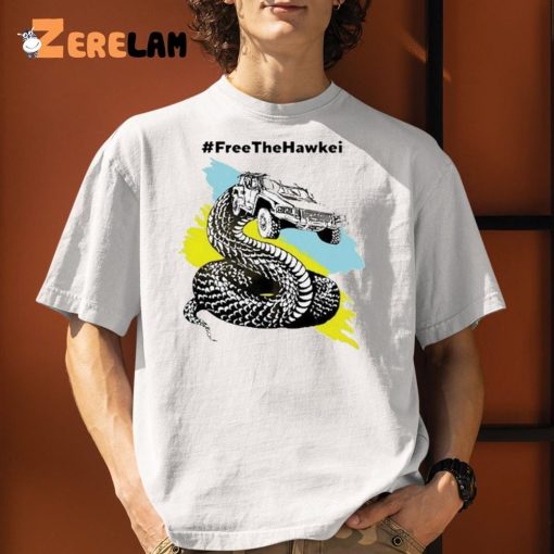 Snake Car Free The Hawkei Ukraine Shirt