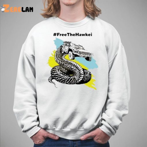 Snake Car Free The Hawkei Ukraine Shirt