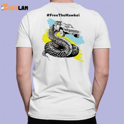 Snake Car Free The Hawkei Ukraine Shirt