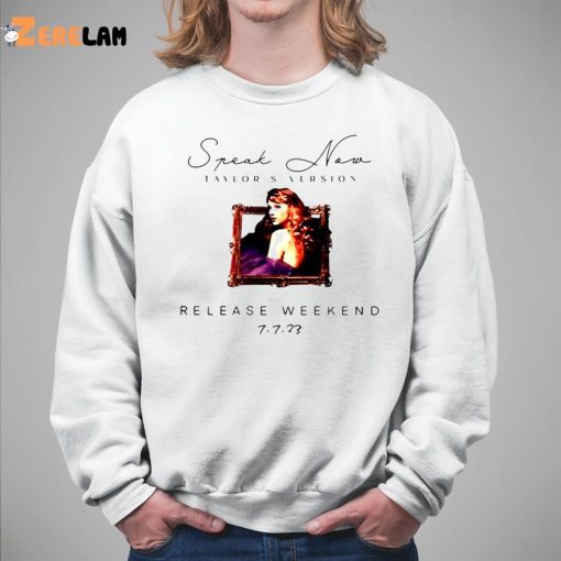 Speak Now Taylors Version Release Weekend 7723 Shirt