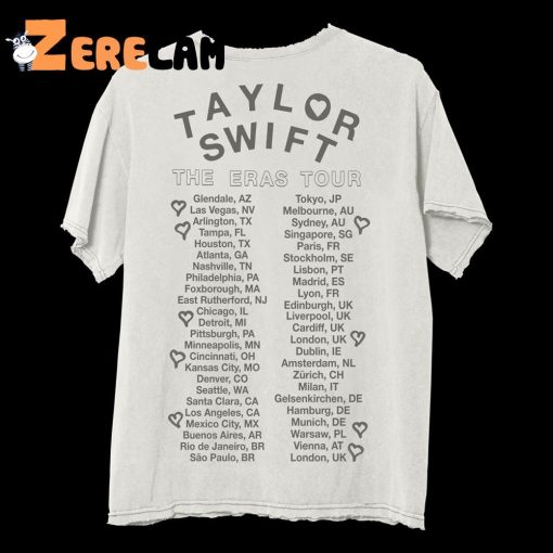 Taylor Swift The Eras Tour Photo Oversized Shirt