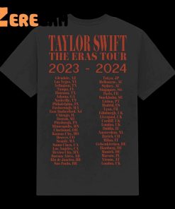 Taylor swift the eras tour 2023 2024 Shirt 2