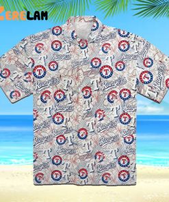 Texas Rangers Hawaiian Shirt Giveaway