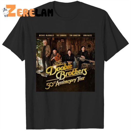 The Doobie Brothers Band 50th anniversary Shirt